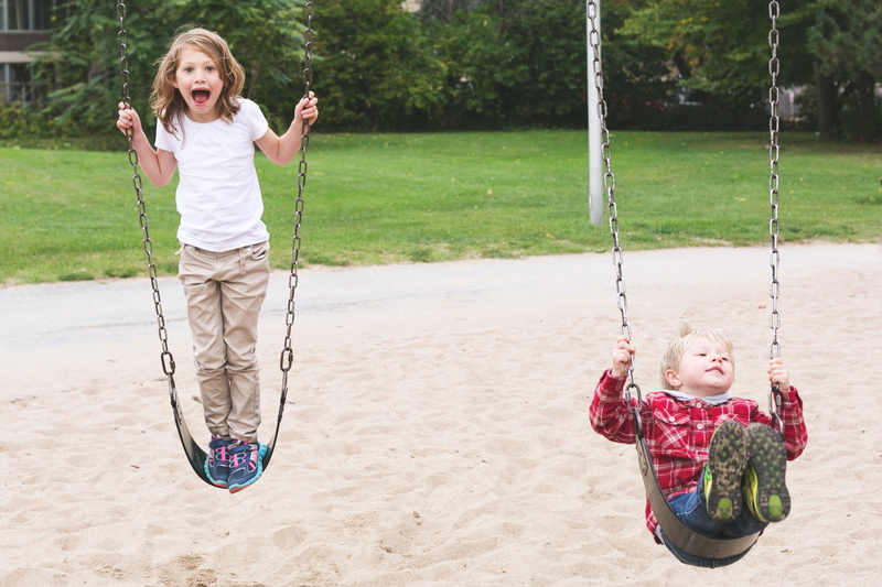mouth open, Girls, Fun, amp, photo, childhood, outdoors, Outdoor, happiness, people, swing, Playtime, brother, women, leisure activity, casual clothing