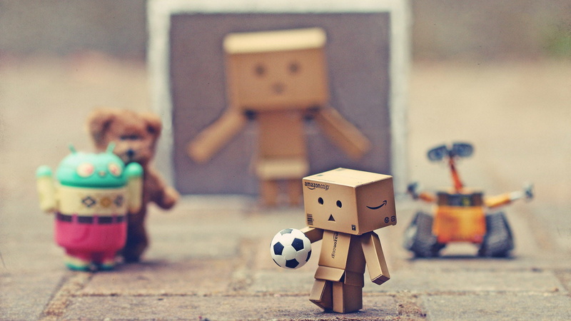 people, fun, ball, child, happy, joy, holding, 1080P, funny, male, happiness, computer, resort area, cartoon, man, caucasian, person, 3d, soccer ball