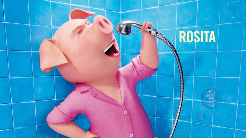 bathtub, domestic room, 4K, taking a bath, adult, cleaning, indoors, bathroom, shower, home, best animation movies of 2016, rosita, beautiful woman, Sing