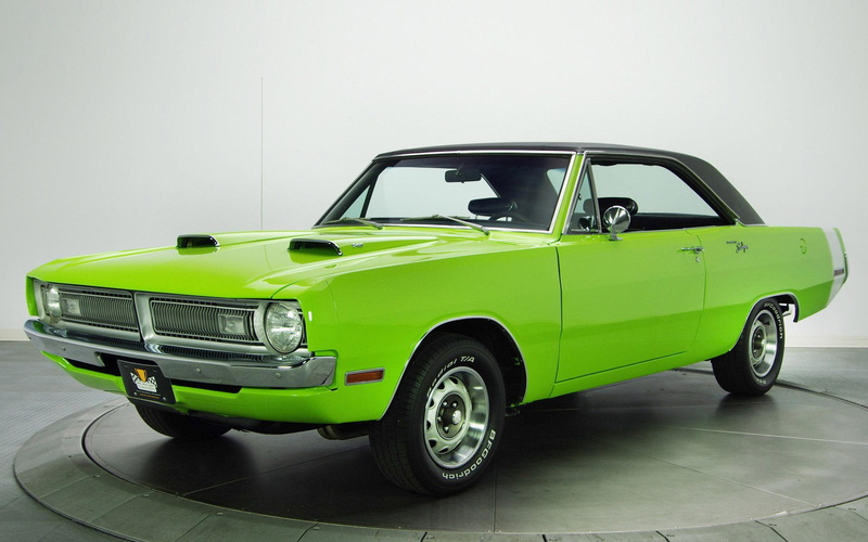 dodge, 1920x1200, swinger, dodge dart swinger, cars, 1080P, coupe, dart, green