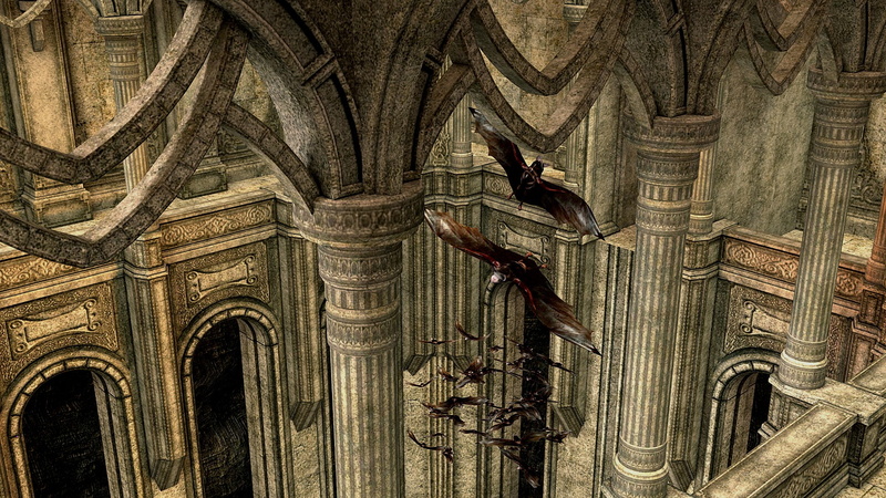 architecture and art, flying, building exterior, the past, carving, castle, interior, artwork, ornate, craft, belief, ceiling, bats, pattern, ancient civilization