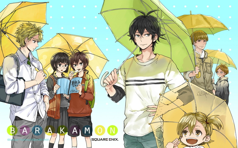 front view, Seishuu Handa, creativity, girls, Tamako Arai, boys, Naru Kotoishi, child, Miwa Yamamura, childhood, innocence, females, women, males, human representation