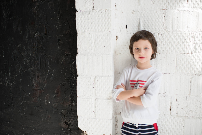 photoshoot, offspring, boys, studio, black and white, young models, innocence, portrait, white, advertising clothes, posing, males, architecture, leisure activity