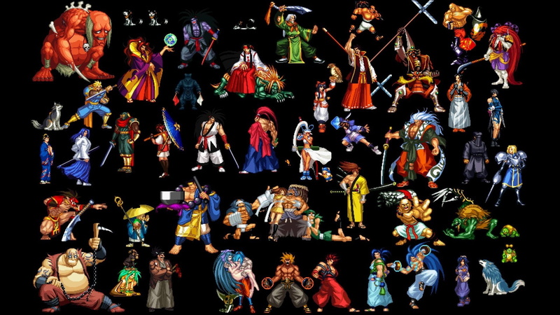 creativity, representation, performance, real people, arts culture and entertainment, high angle view, lifestyles, indoors, samurai shodown, men, black background