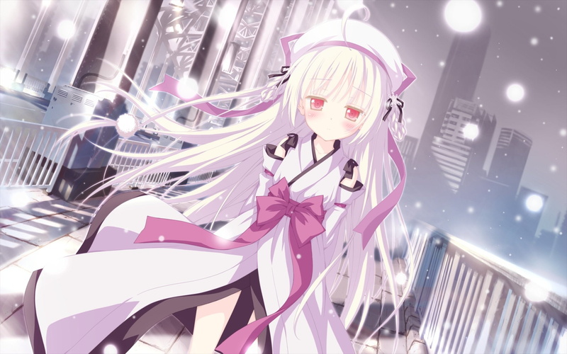 clothes, shida, kazuhiro, hair, snow, favorite, towa, 1080P, shiroki, japanese, long, astralair, game, yuuki, miko