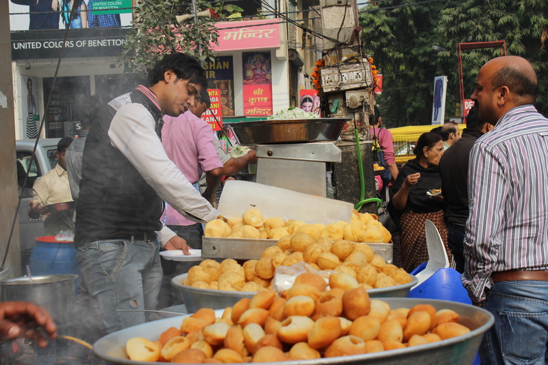 market stall, market, retail, street food, occupation, choice, group of people, 5K, culture, chaat, bhel, selling, women, adult, buying, food and drink