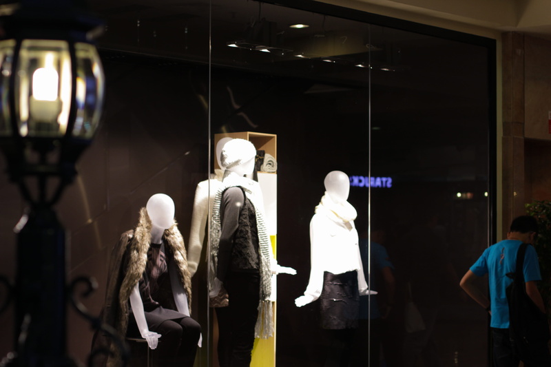 creativity, indonesia, transparent, sculpture, store, human representation, fashion, art and craft, mall puri indah, mall, male likeness, illuminated, indoors