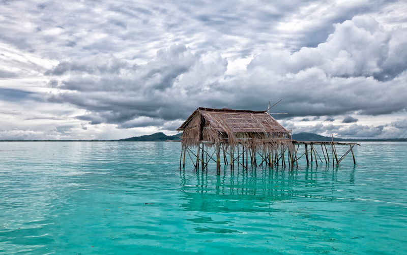architecture, halmahera, building, cloud - sky, nature, the water shed, cloud, brown, house, outdoors, turquoise, turquoise colored, tourist resort, wooden