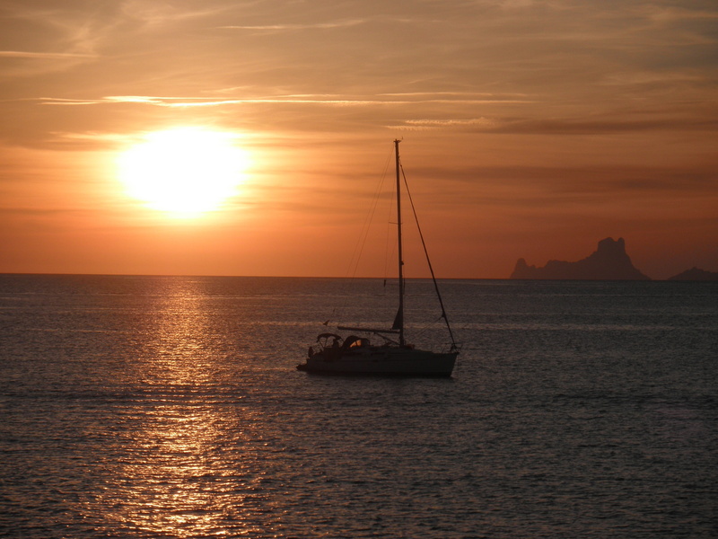 beauty in nature, waterfront, mode of transportation, orange color, sailboat, scenics - nature, horizon over water, sea, bright, 4K, sunset, sky, tranquility