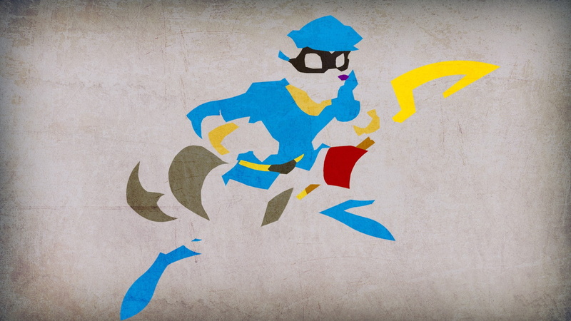 character, 1080P, playstation, classics, cooper, artwork, illustration, cartoon, playstation 2, sly, sly cooper