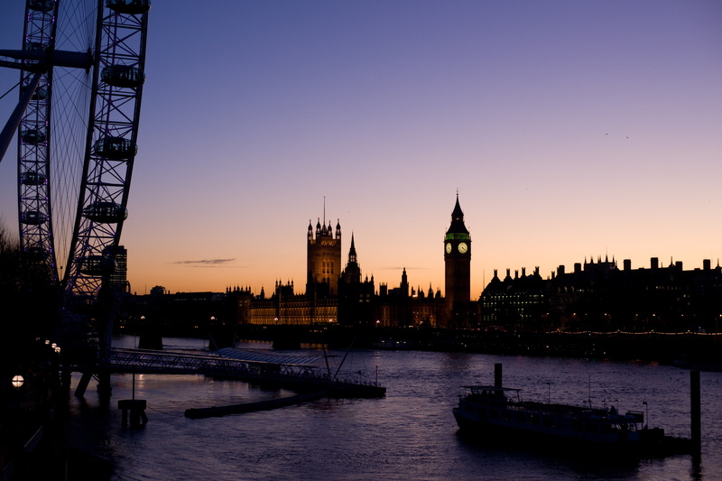 english Culture, construction Industry, black, travel, reflection, twilight, big Ben, night, sunrise - Dawn, no People, tall - high, ship, water, skyscraper