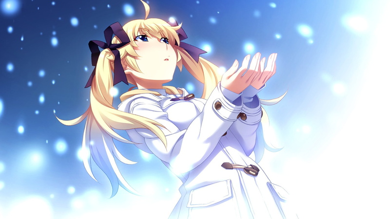 twintails, Grisaia No Kajitsu, Anime Girls, Blonde, artwork, 1080P, Visual Novel, anime, Matsushima Michiru