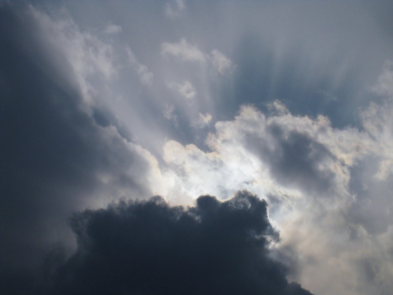 Light, overcast, dramatic Sky, meteorology, thunderstorm, scenics - nature, wind, Cloud, rain, cloudscape, outdoors, climate, storm, beauty In Nature, Sun