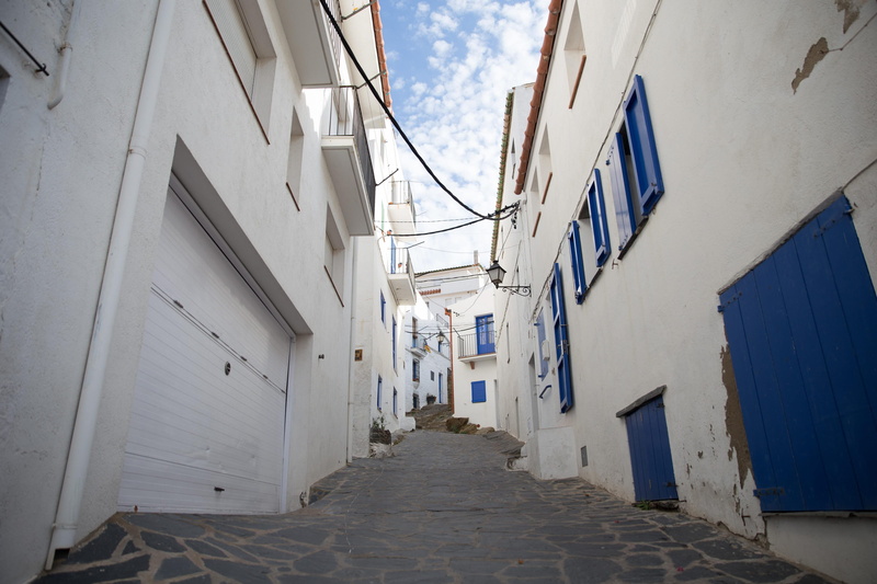 urban, alley, traditional, house, street, buildings, abstract, way, exterior, building, antique, sky, day, architecture, pattern, no people, paved, window