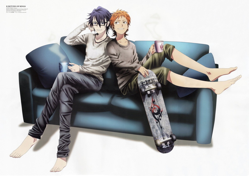 Misaki Yata, Anime, K Project, Saruhiko Fushimi, 1080P