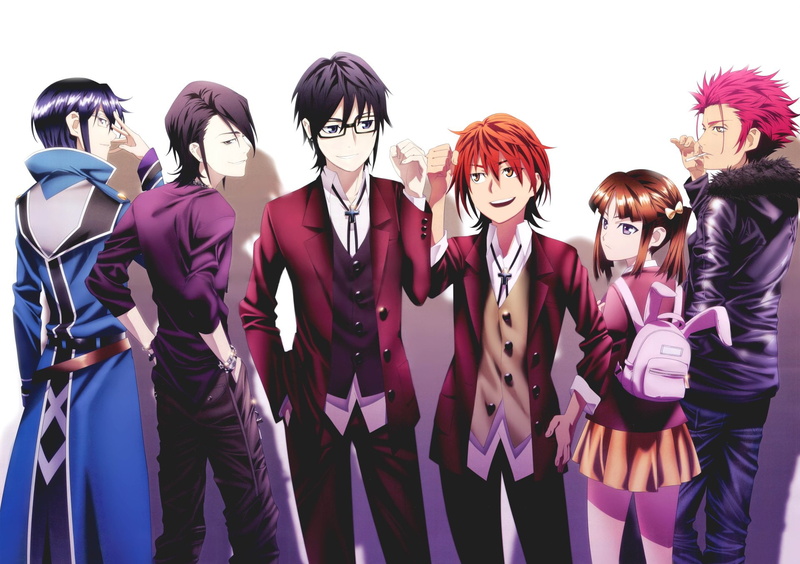 Misaki Yata, Reisi Munakata, Mikoto Suoh, Anime, Saruhiko Fushimi, K Project, 1080P