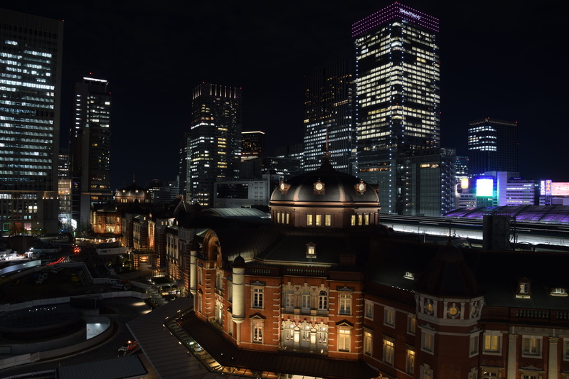 office building exterior, financial district, outdoors, 5K, tokyo train station, scenery, cityscape, built structure, building, railway, transportation