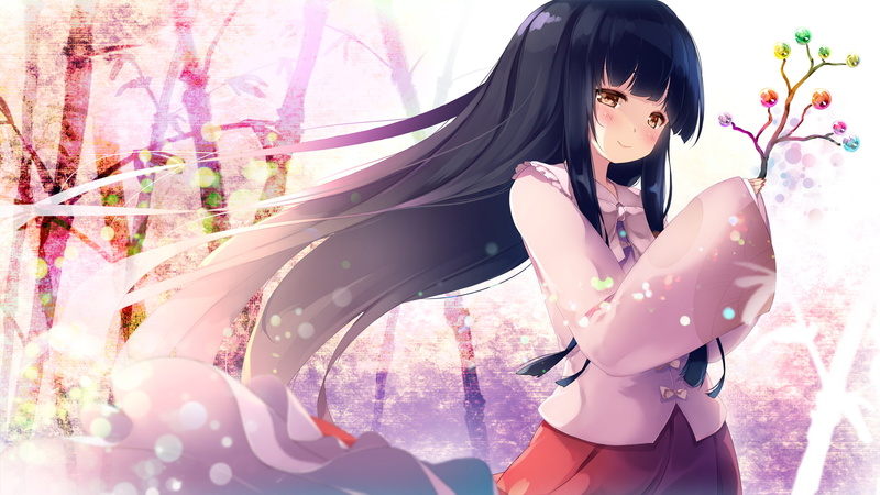 Kaguya Houraisan, 1080P, Anime, Touhou