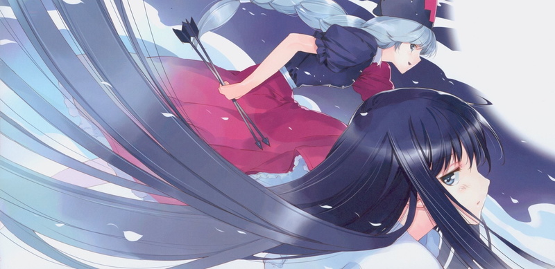 Kaguya Houraisan, Anime, Touhou, Eirin Yagokoro, 1080P