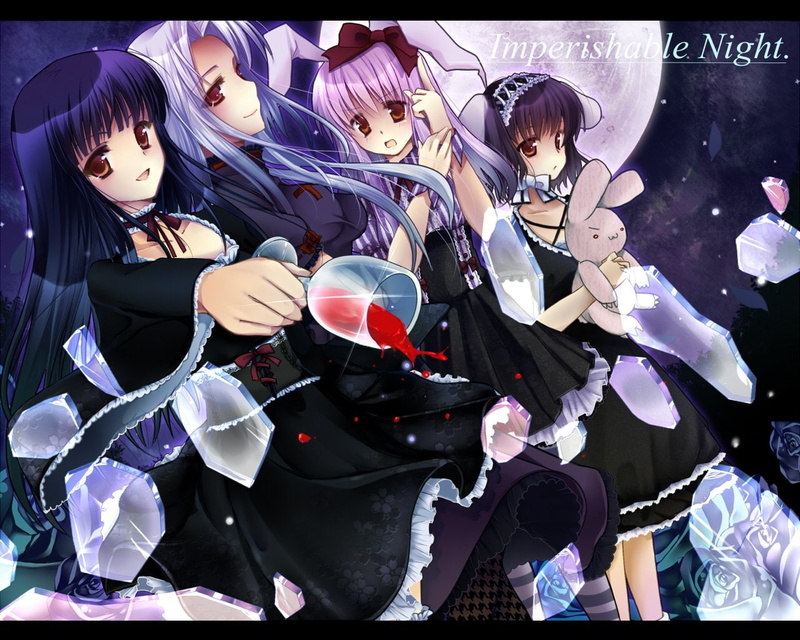 Tewi Inaba, 720P, Touhou, Eirin Yagokoro, Anime, Kaguya Houraisan, Reisen Udongein Inaba