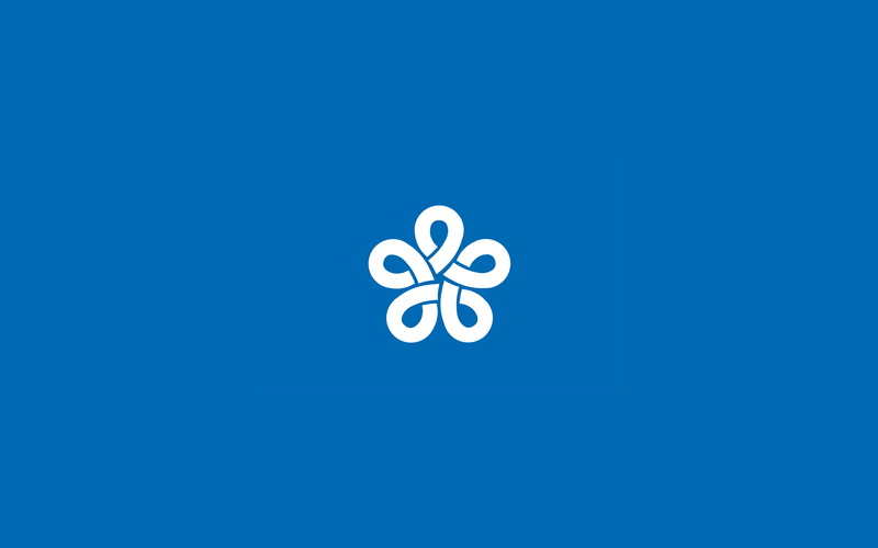 fukuoka, prefecture, 2K, flags, minimalistic
