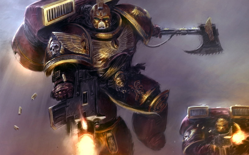 art, Warhammer 40K, science, marine, 1080P, warhammer, aircraft, hd, bolter, fiction, space marine, x, k, space