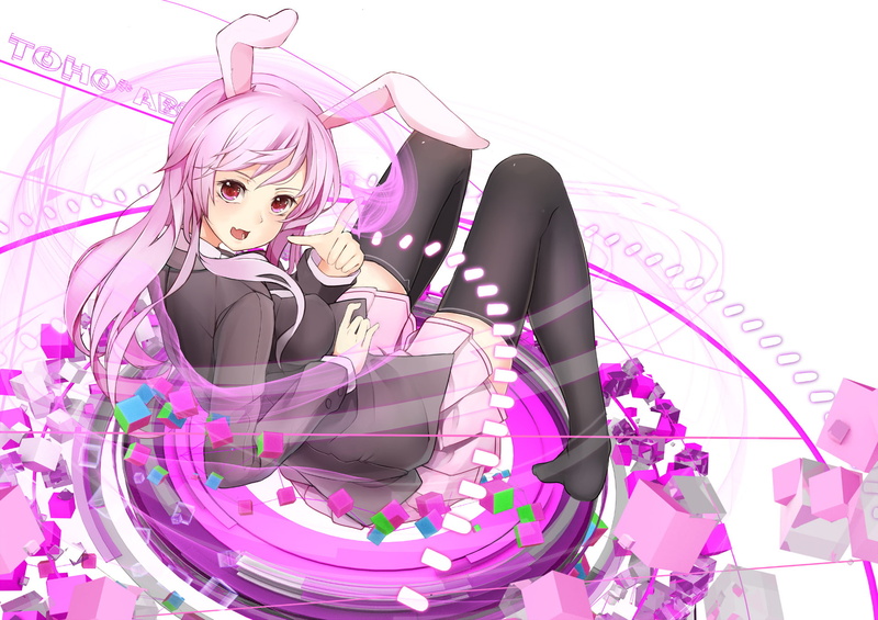 1080P, Anime, Touhou, Reisen Udongein Inaba