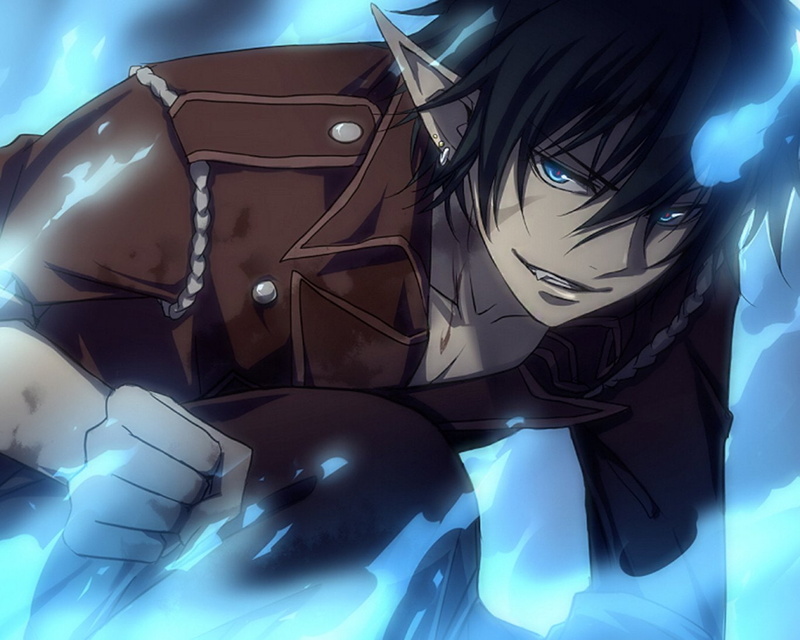 day, Blue Exorcist, clothing, Rin Okumura, transparent, reflection, indoors, Ao No Exorcist, human representation, 720P, blue, no people, female likeness