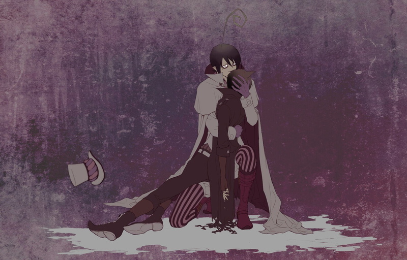 Ao No Exorcist, full length, women, adult, males, beauty, representation, Blue Exorcist, human representation, nature, wall - building feature, men, indoors