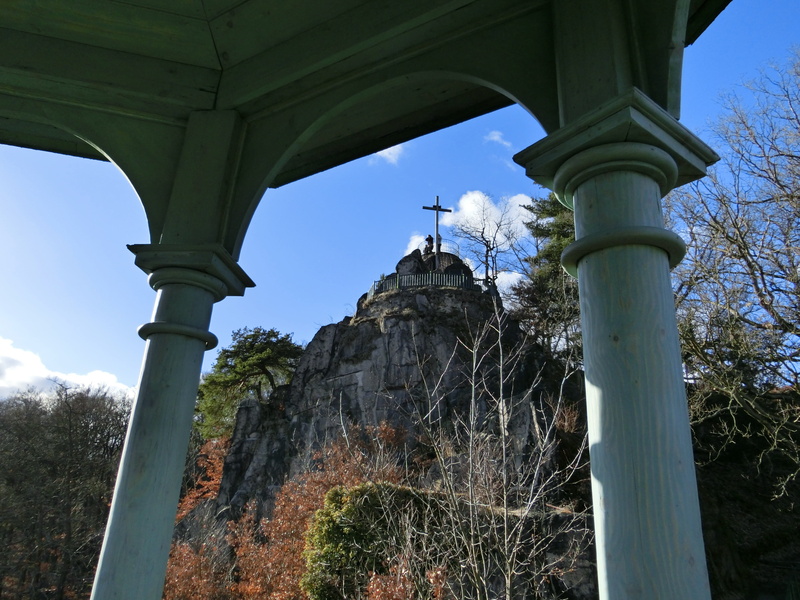 spirituality, the past, built structure, tree, plant, travel destinations, architecture, day, summit cross, 4K, outdoors, tourism, religion, old, low angle view