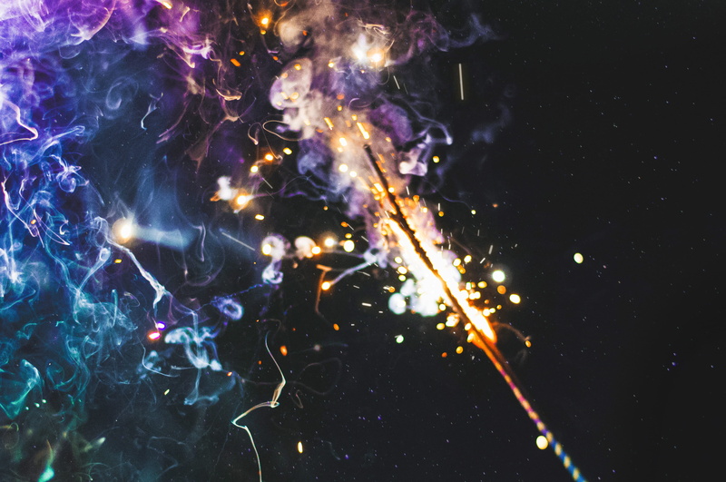 vibrant Color, bright, fun, flame, pattern, lighter, firework, sparks, glowing, exploding, smoke, celebration, shape, burning, night, sparkler, yellow