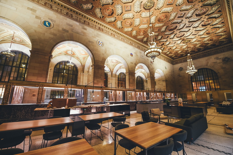 history, furniture, architectural column, table, floor, inside, university, lamp, spirituality, ceiling, architecture, chair, 4K, wood - material, day