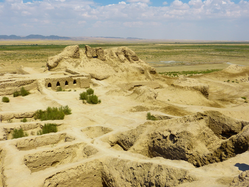 bukhara, tranquility, 4K, non-urban scene, old, land, no people, uzbekistan, environment, day, horizon, cloud - sky, scenics - nature, ruined, sunlight