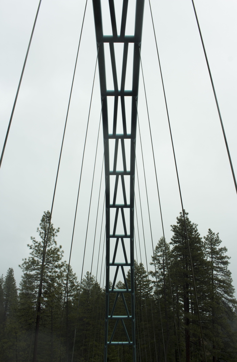 bridge - man made structure, clear sky, tall, nature, power supply, day, 5K, lost, connection, no people, plant, wild, mount shasta, sky, clouds, bridge