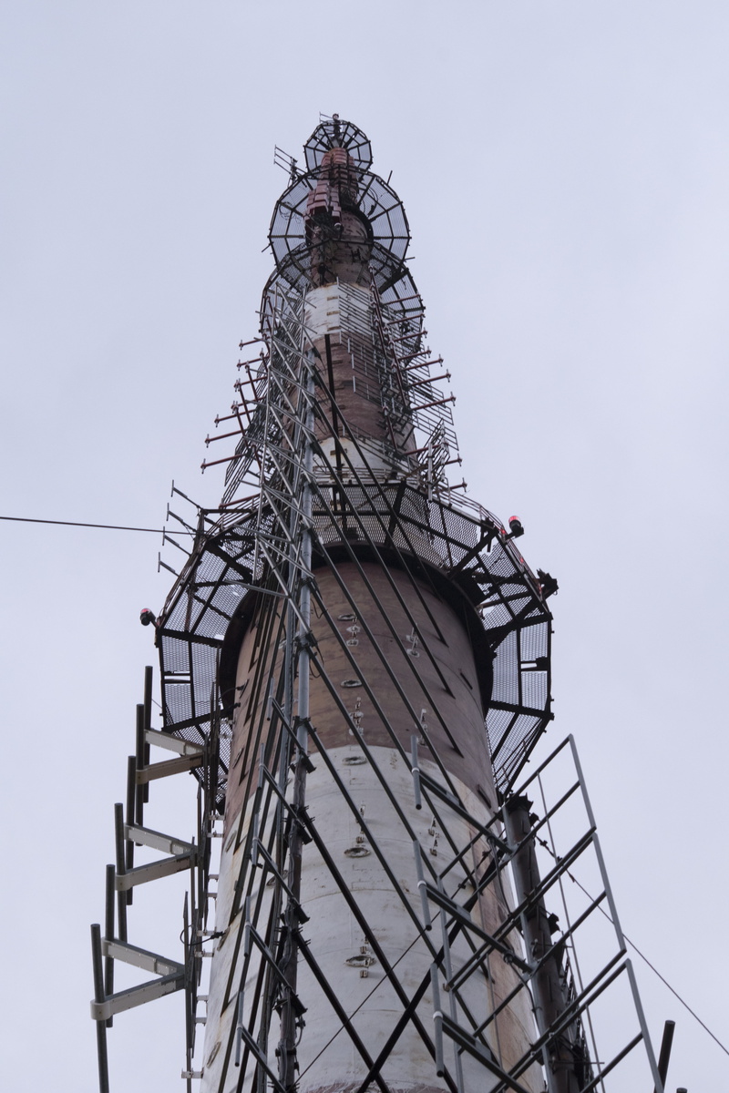 aerial, arts culture and entertainment, amusement park ride, television, europe, development, low angle view, building, mast, outdoors, architecture, building exterior