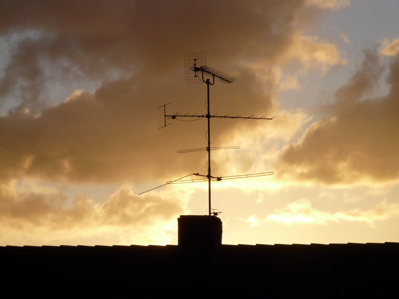 transmitter, sunset, low angle view, telecommunications equipment, Sky, cloud - sky, built structure, Watch, antenna - aerial, silhouette, sunrise, technology