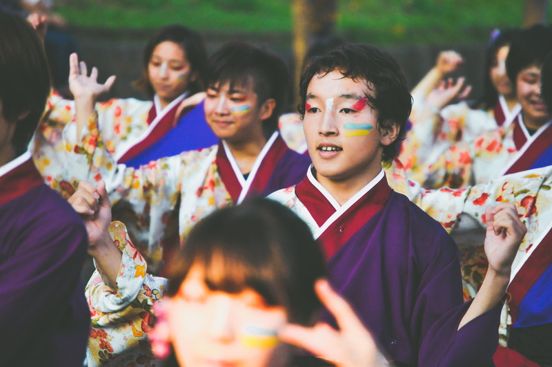 traditional Festival, traditional Clothing, wearing, cultures, standing, japan, photography, indigenous Culture, kids, real people, robe, 4K, men, togetherness