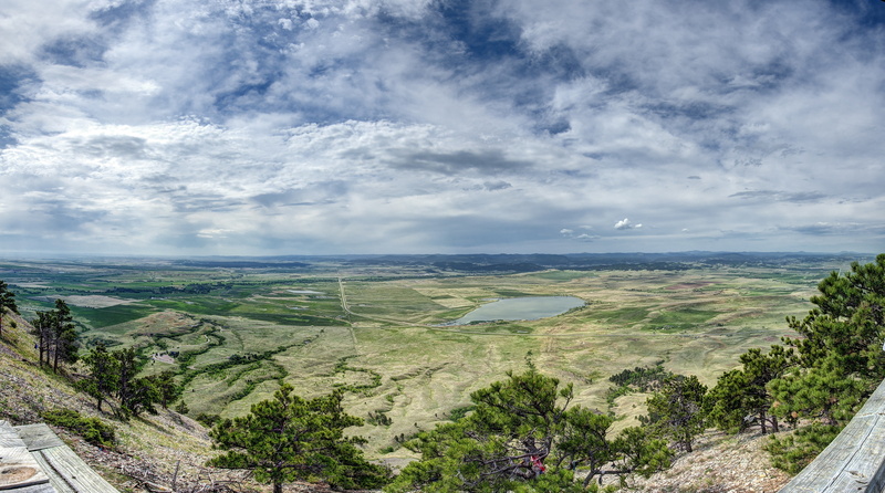 United States, beauty in nature, hills, sturgis, outdoors, southdakota, nature, cloud - sky, day, green color, nikond700, bearbutte, high angle view, towards
