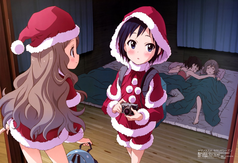 aoi, kurosaki, honoka, yama, aoba, kokona, yukimura, 5K, christmas, kuraue, hinata, susume
