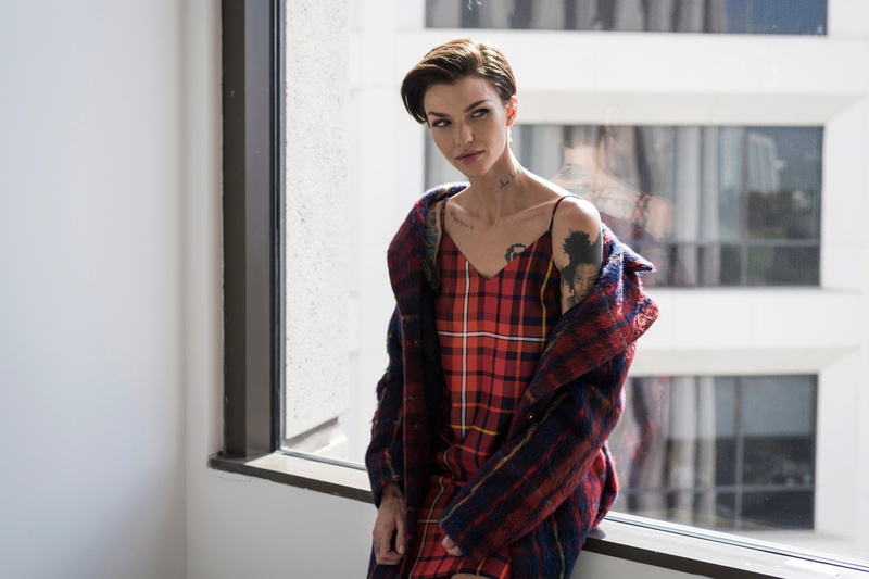 Actress, Tattoo, Models, Short Hair, 1080P, Ruby Rose, Australian, Brunette