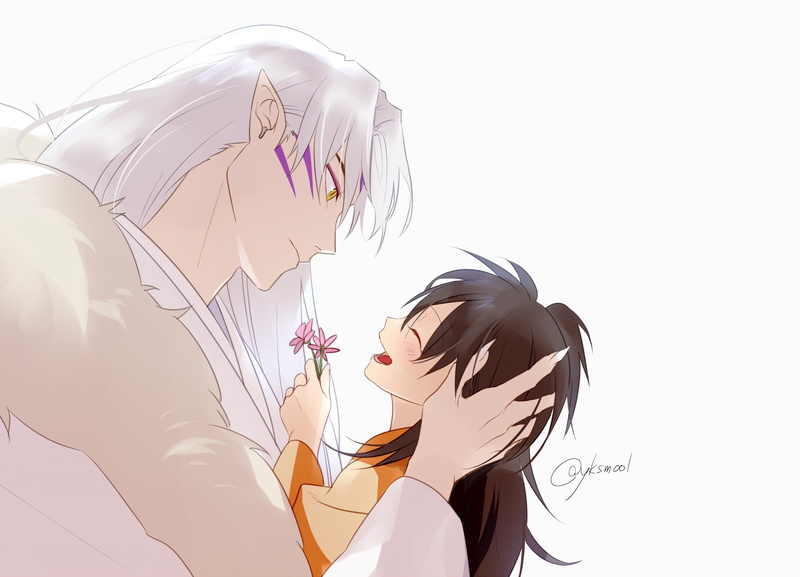 Anime, InuYasha, 1080P, Sesshōmaru (InuYasha), Rin (InuYasha)
