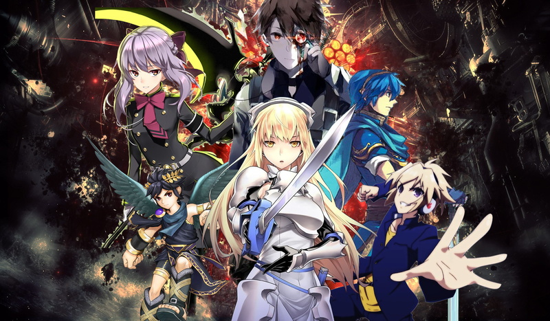 2K, Owari No Seraph, Dark Pit, Marth, Dungeon ni Deai wo Motomeru no wa Machigatteiru Darou ka, Wallenstein Ais, Mondaiji-tachi ga Isekai kara Kuru Sou