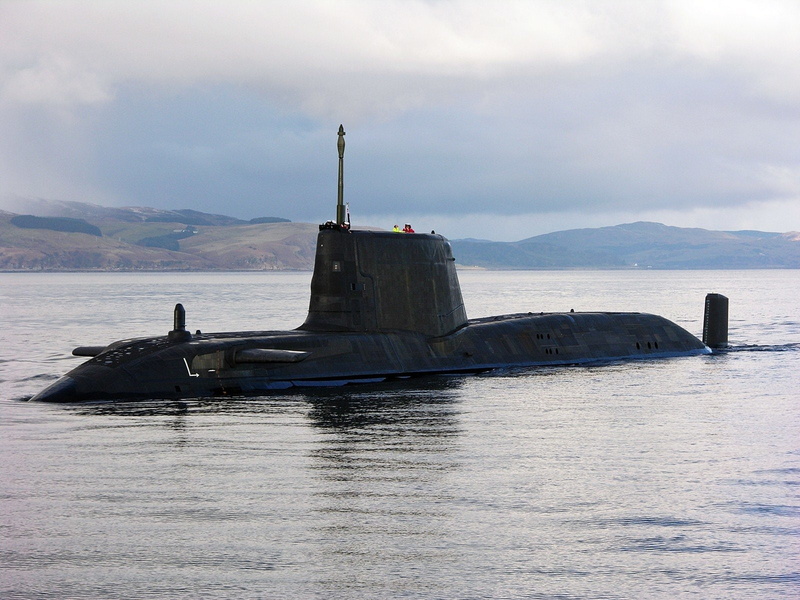 Submarine, HMS Astute (S119), 720P, Warships, Warship