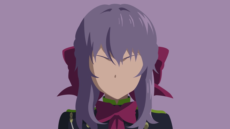 1080P, Shinoa Hīragi, Minimalist, Seraph of the End, Anime