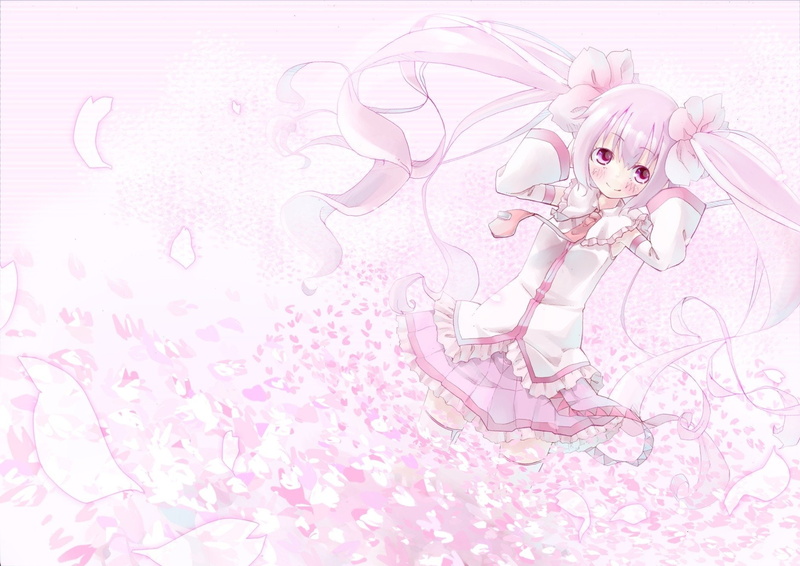 Vocaloid, Pink, Hatsune Miku, Sakura Miku, Anime, 720P