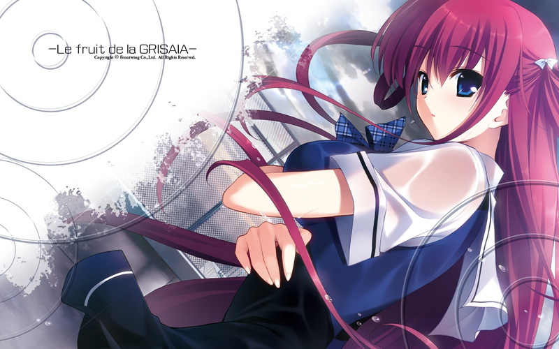 hair, frontwing, grisaia, fumio, 1080P, kajitsu, amane, long, suou, wet, seifuku