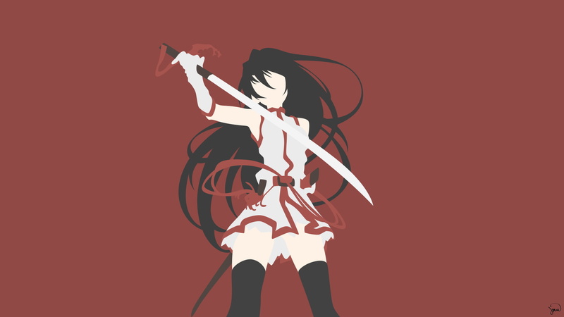 Akame ga Kill!, Akame, thigh-highs, 1080P