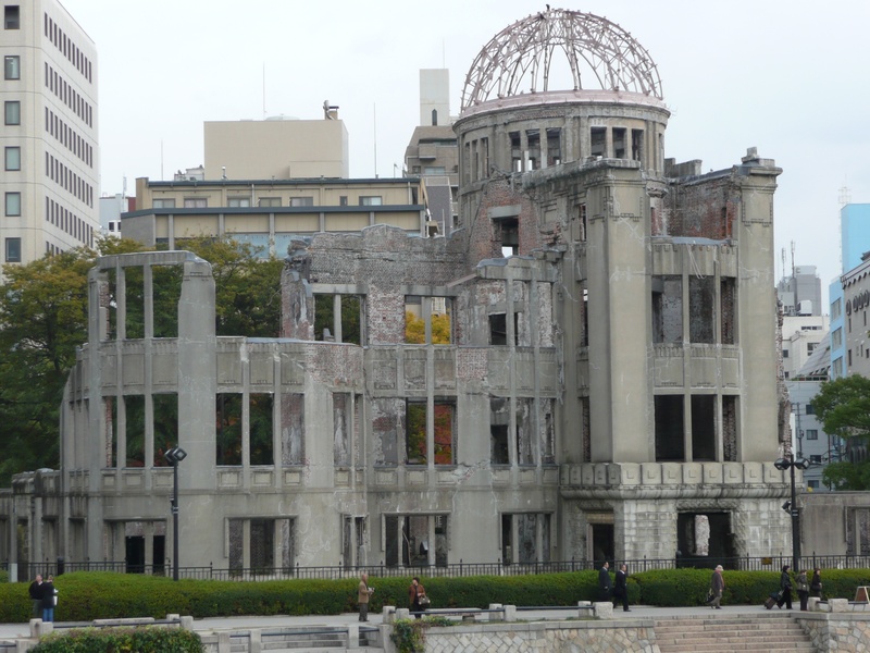architecture, sky, building, hiroshima, nature, plant, landscape, outdoors, oriental, sightseeing, japanese, window, landmark, the past, built structure