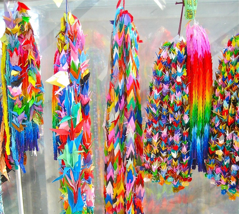market, retail display, variation, origami, side by side, small business, multi colored, art and craft, abundance, choice, day, hiroshima, outdoors, retail