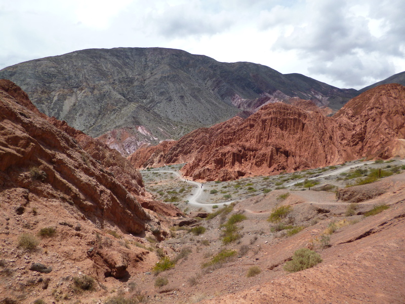 arid climate, climate, purmamarca, scenics - nature, beauty in nature, the colorados walk, 4K, eroded, tranquility, cloud - sky, rock formation, tranquil scene